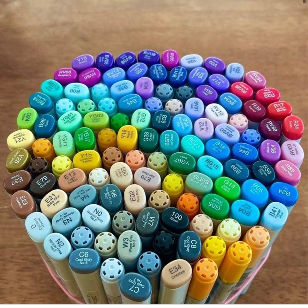 31 copic markers